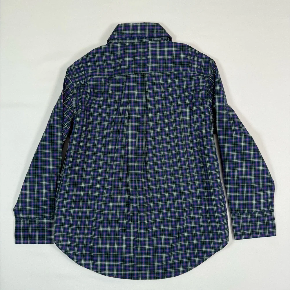NWT RALPH LAUREN Boys‎ Plaid Button Down Shirt 2/2T Preppy Classic Pony USA NEW